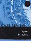 Spine imaging case review