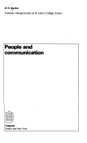 People and communication