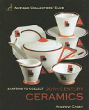 20th century ceramics