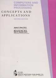 Computers and information processing concepts and applications