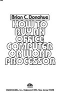 How to buy an office computer or word processor