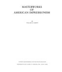 Masterworks of American impressionism exhibition catalogue