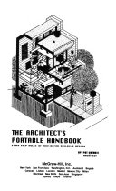 The architect's portable handbook first step rules of thumb for building design