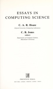 Essays in computing science