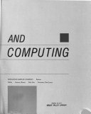 Computers and computing