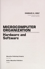 Microcomputer organization hardware and software