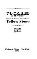 Voyages of the steamboat yellow stone
