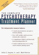 The complete psychotherapy treatment planner