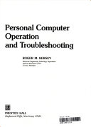 Personal computer operation and troubleshooting