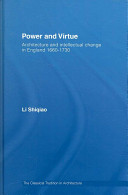 Power and virtue architecture and intellectual change in england 1660 - 1730