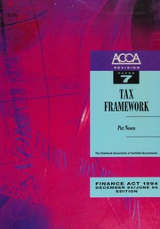 Tax framework