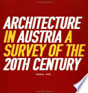 Architecture in Austria a survey of the 20th century