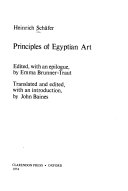 Principles of Egyptian art