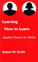 Learning how to learn applied theory for adults