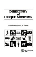 Directory of unique museums