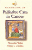 Handbook of palliative care in cancer