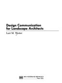 Design Communication for Landscape Architects
