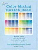 Color mixing swatch book
