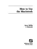How to use the Macintosh