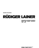 Rudiger Lainer Urbanism, Buildings, Projects,  Stadt, Bau, Werje, Projekte, 1984-1999